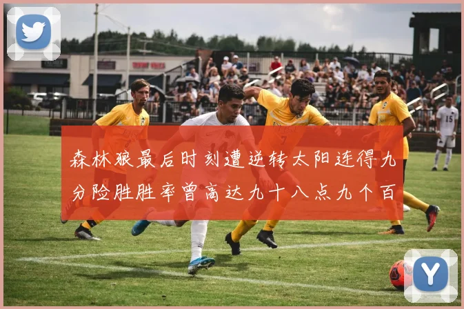 森林狼最后时刻遭逆转太阳连得九分险胜胜率曾高达九十八点九个百分点